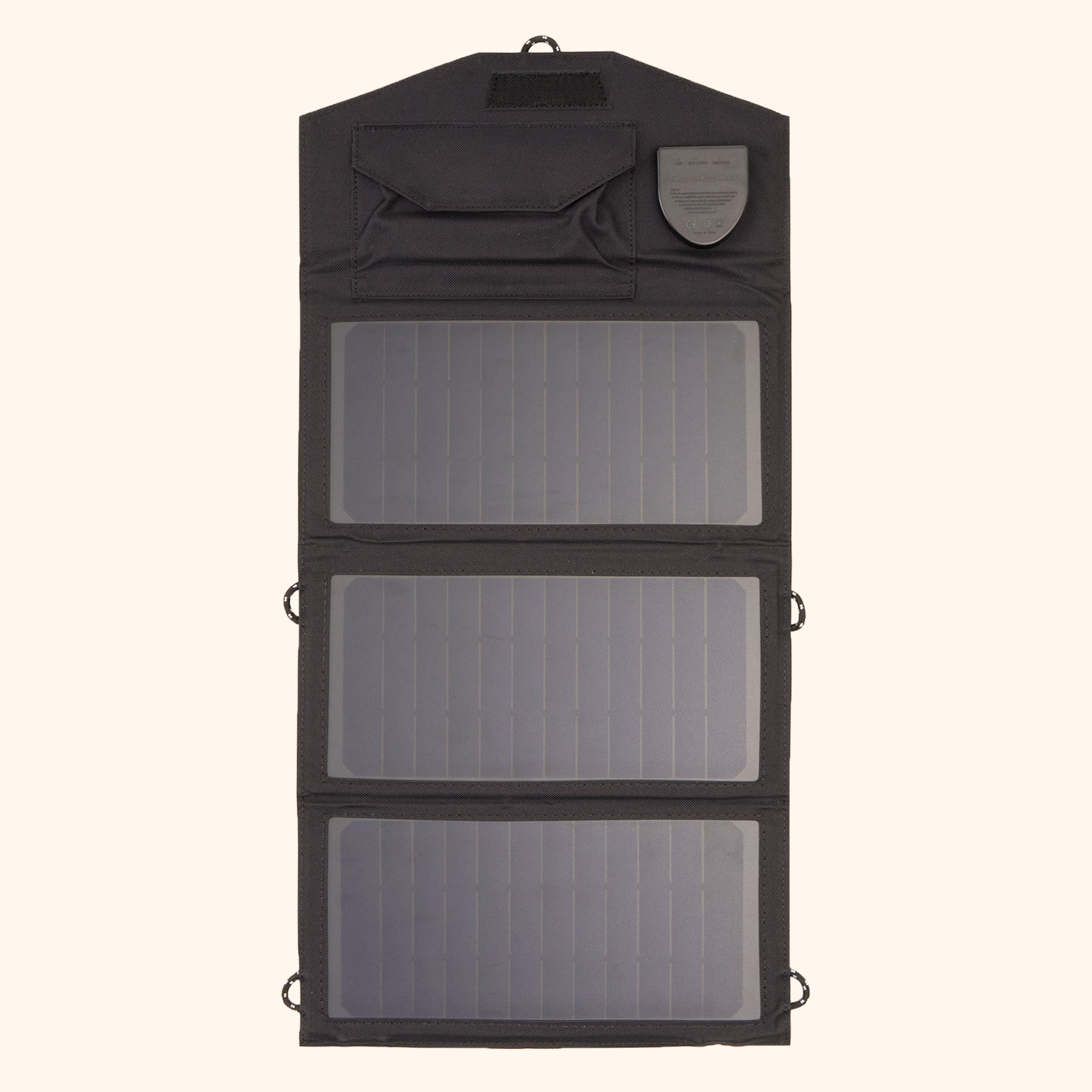 Flexible - 21W Folding Solar Panel with Car Battery Charger
